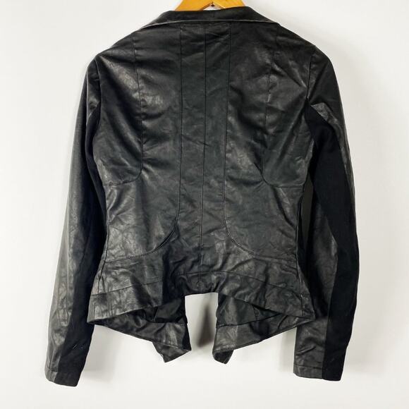 Ark & Co Playing with Fire Black Vegan Leather Jacket - Picture 5 of 10